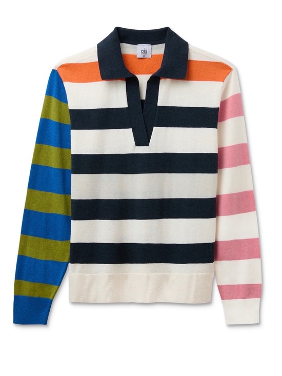 CAbi Tops - Cabi Rugby Pull over